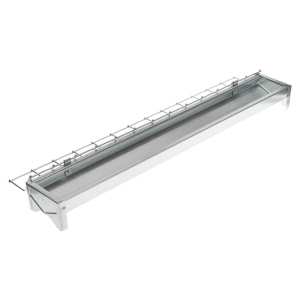 Karmnik korytko 50 cm metalowe dla piskląt
