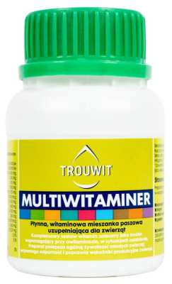 MULTIWITAMINER TROUWIT 100ml płynna witaminowa mieszanka dla zwierząt